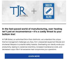 Orion Fans from TJR Global